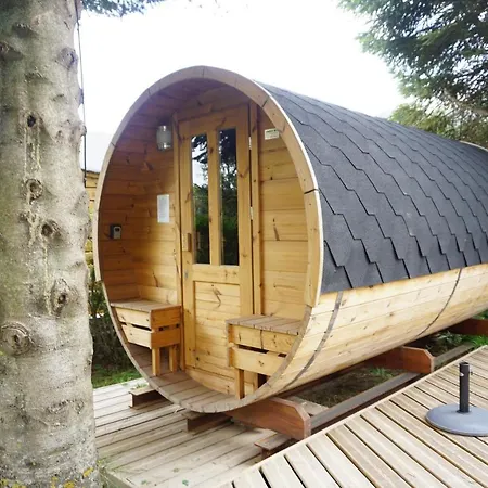 Le Nordik Chalet 3etoiles Sauna Privatif Jardin Chalé Saint-Pierre-dels-Forcats